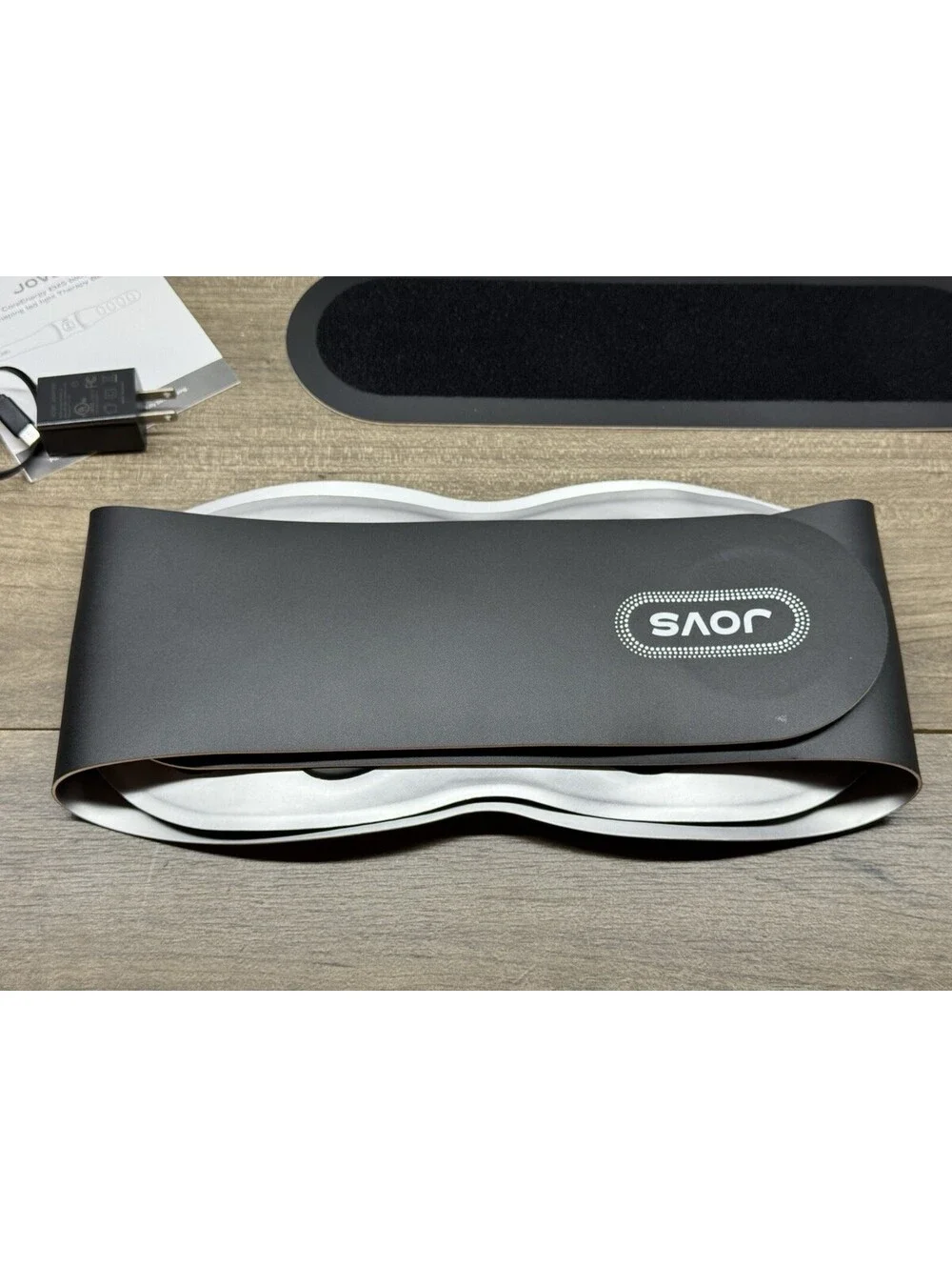 JOVS CoreEnergy EMS LED Light Therapy Belt, Portable 6 Settings Black -OPEN BOX